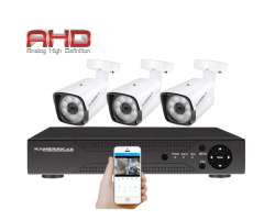 3 kamerov AHD set WN3-60A 2Mpx 1080p, H.265, CZ menu - 3490 K